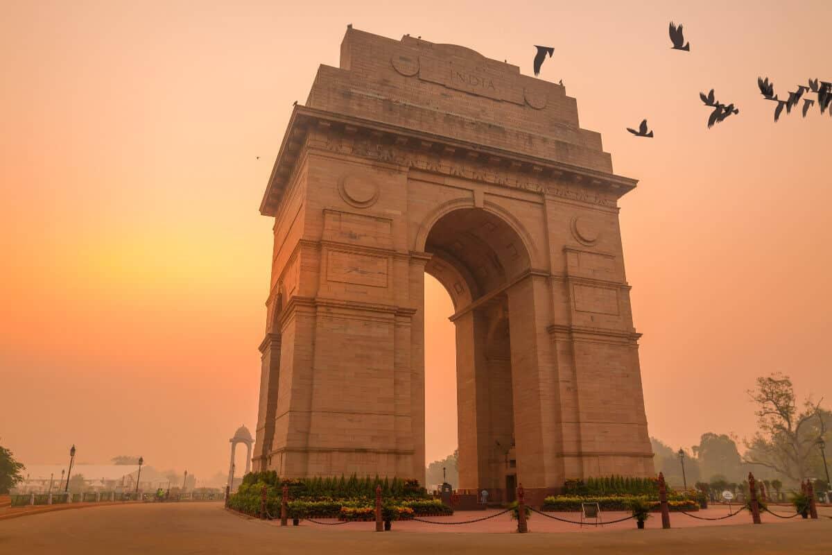 Arrival in Delhi