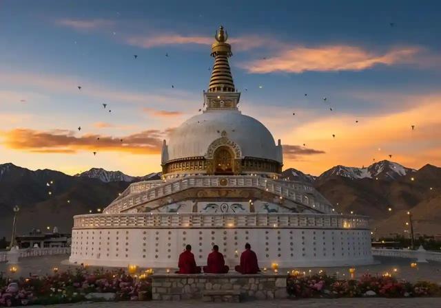 Visit Shanti Stupa